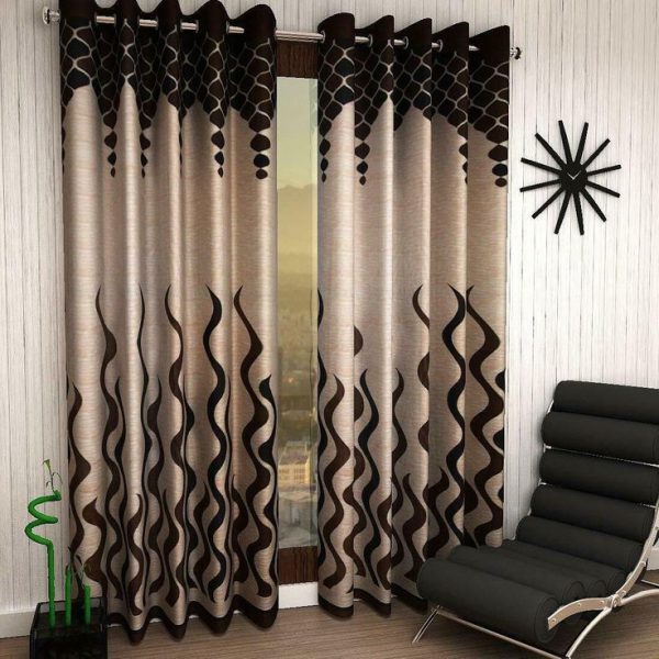 2 Piece Window Curtain Set - 5 Feet
