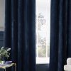Modern eyelet curtains with smooth sliding rings, stylish look, and durable fabric for perfect home décor.